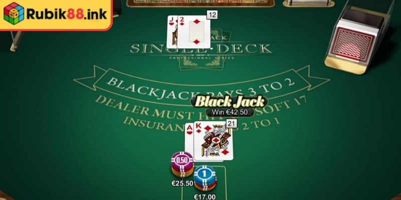 Blackjack Rubik88 Online – Thắng Bằng Chiến Lược Trí Tuệ 1 Khám phá sức hấp dẫn của Blackjack Rubik88 online