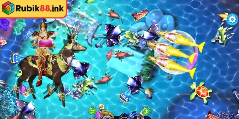 Cách Chơi Bắn Cá Đại Dương Rubik88 – Chinh Phục Kho Báu Biển 3 Áp dụng chiến thuật bắn ria