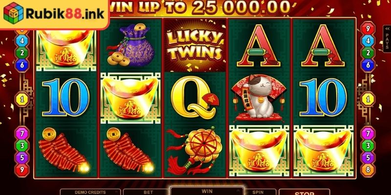 Nổ Hũ Lucky Twins Rubik88 – Nhân Đôi Vận May Kích Nổ Thưởng 3 Canh đúng thời điểm