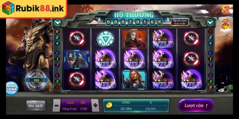 Nổ Hũ Siêu Anh Hùng Rubik88 – Kích Hoạt Sức Mạnh Chiến Thắng 2 Cơ chế và giá trị thưởng