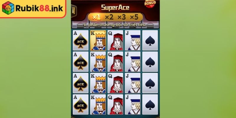 Super ACE Nổ Hũ Rubik88 – Quay Là Thắng Nhận Thưởng Siêu Tốc 2 Hướng dẫn cách chơi Super ACE nổ hũ Rubik88 chi tiết